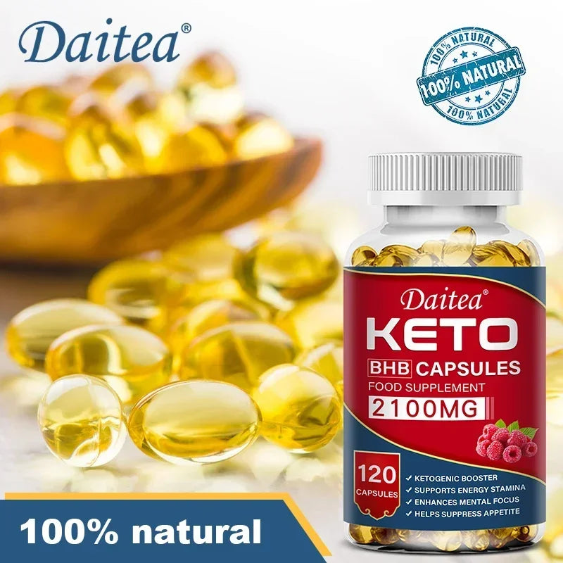 Weight Loss Capsules - 2100 mg - Ketogenic Enhancer, Weight Management, Fat Metabolis